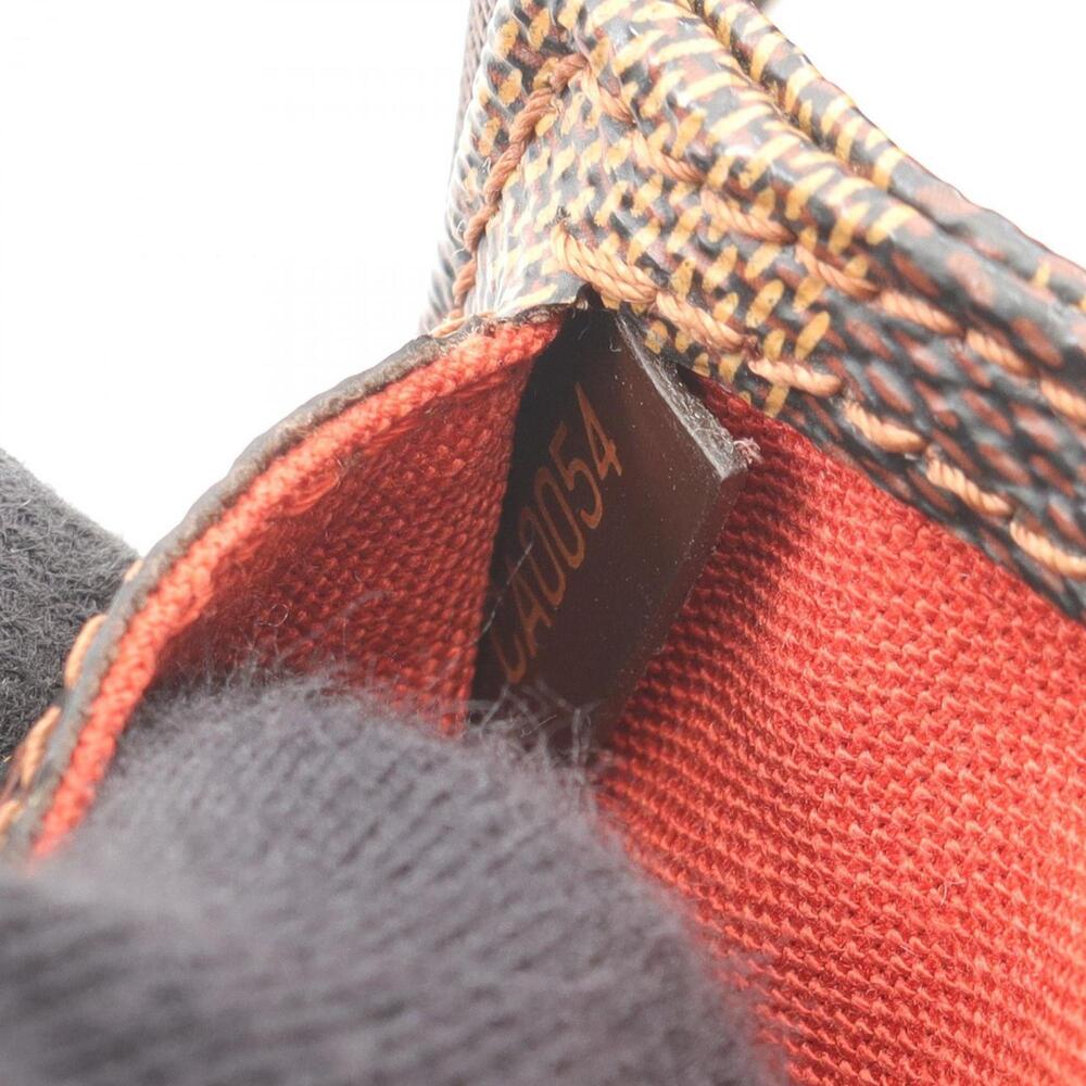 LOUIS VUITTON Brown Damier Leather Fanny Pack - Picture 5 of 9